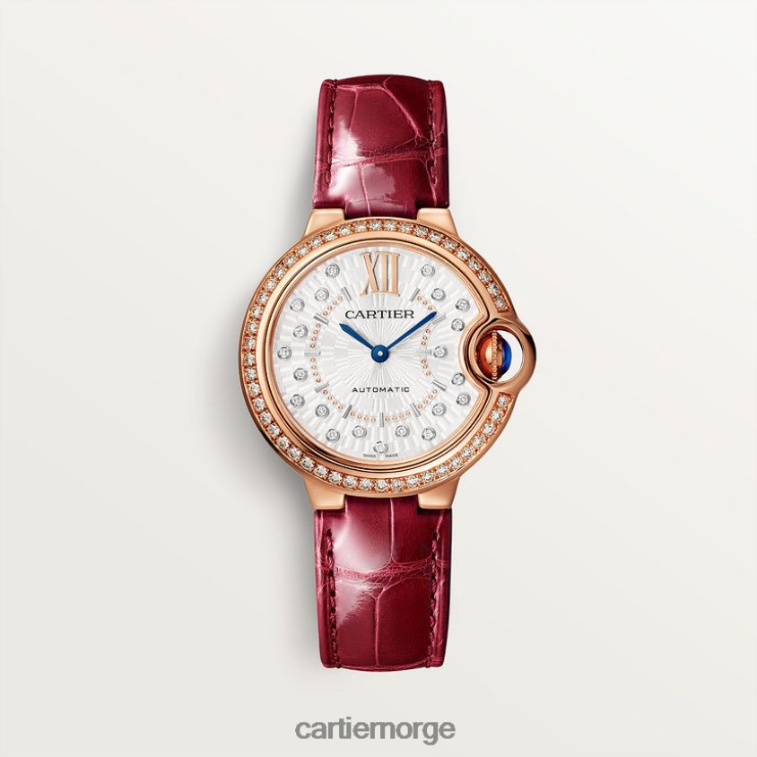 tilbehør Cartier høykvalitets ballon bleu klokke stilig F4466N935