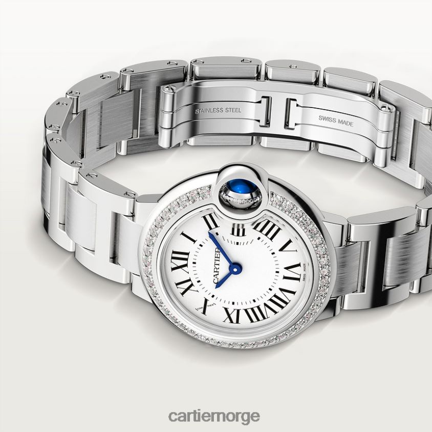 tilbehør Cartier høykvalitets ballon bleu klokke stilig F4466N936