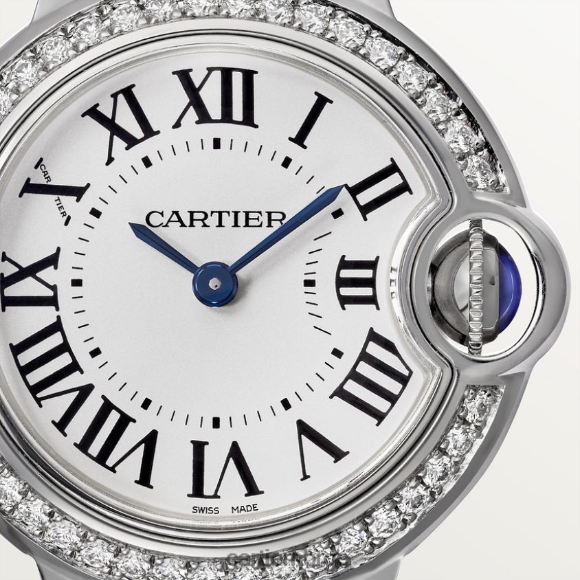 tilbehør Cartier høykvalitets ballon bleu klokke stilig F4466N936