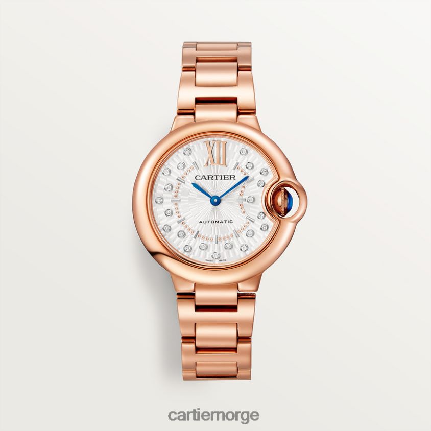 tilbehør Cartier høykvalitets ballon bleu klokke stilig F4466N937