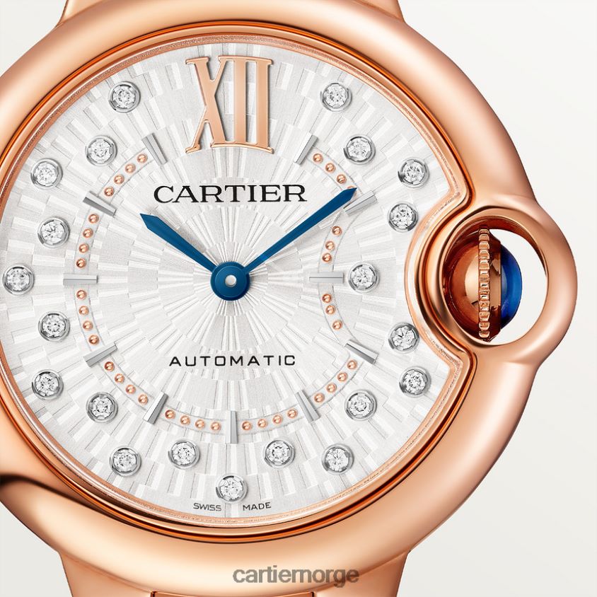 tilbehør Cartier høykvalitets ballon bleu klokke stilig F4466N937