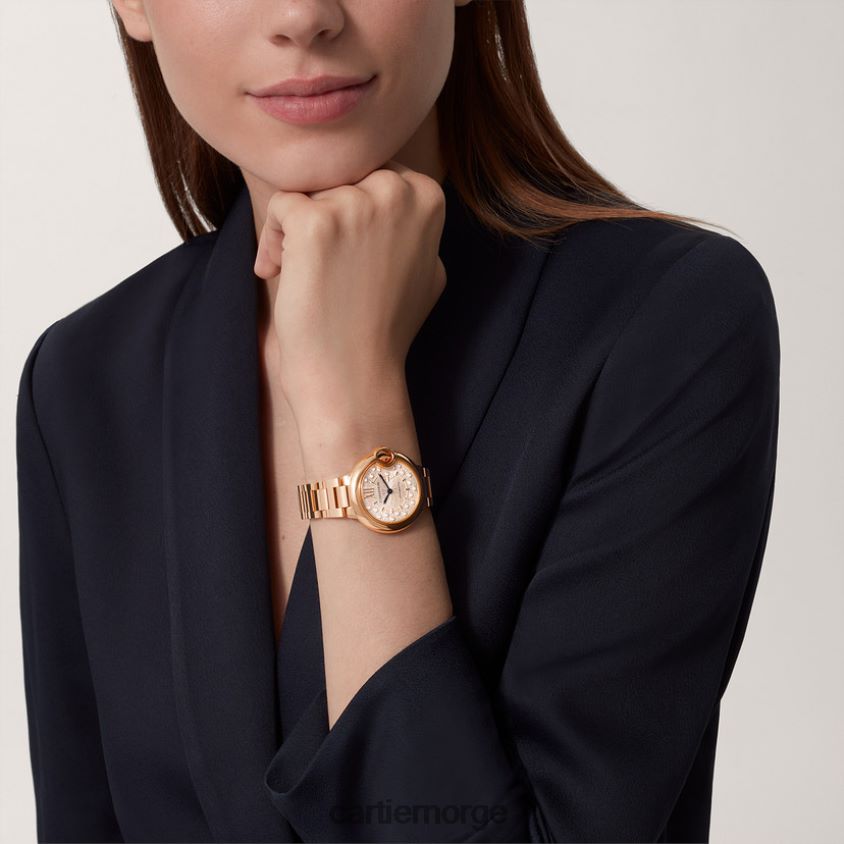 tilbehør Cartier høykvalitets ballon bleu klokke stilig F4466N937