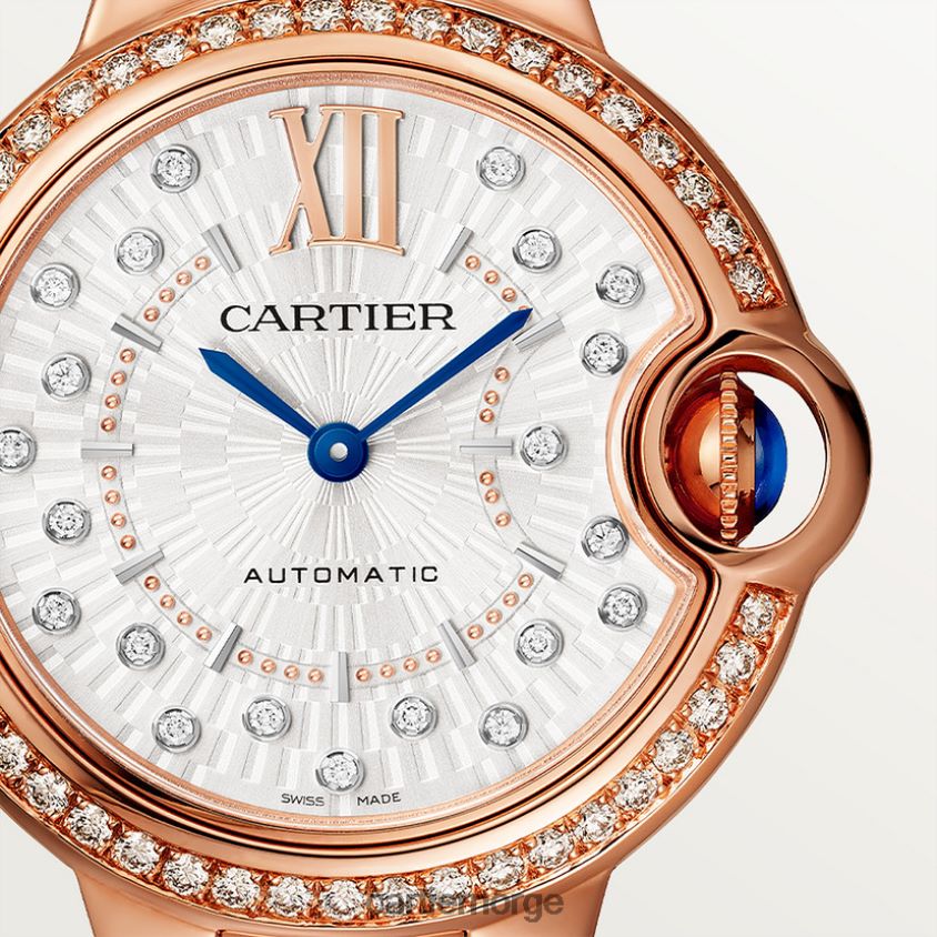 tilbehør Cartier høykvalitets ballon bleu klokke stilig F4466N938