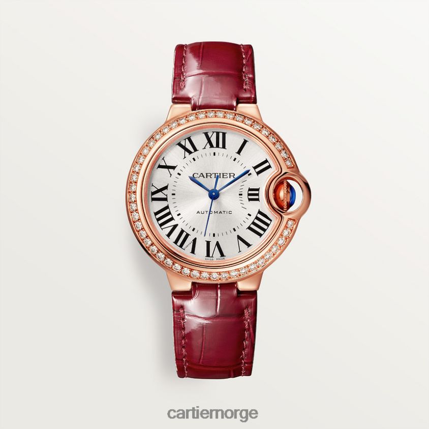 tilbehør Cartier høykvalitets ballon bleu klokke stilig F4466N939