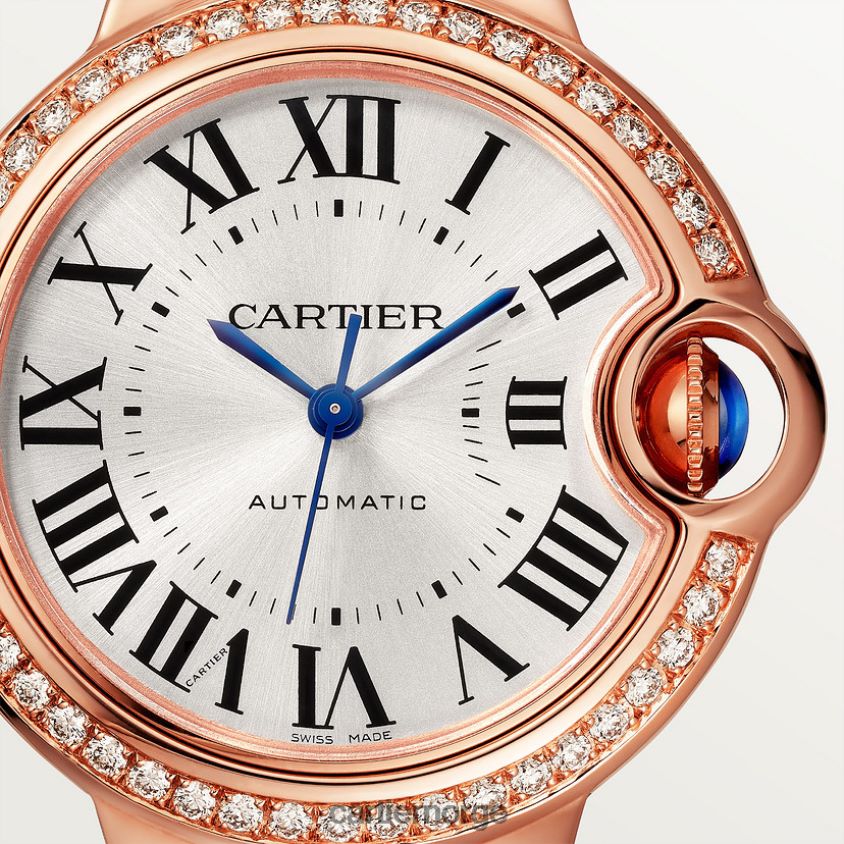 tilbehør Cartier høykvalitets ballon bleu klokke stilig F4466N939