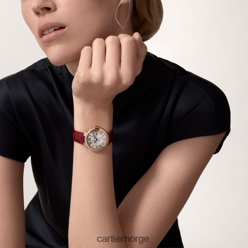 tilbehør Cartier høykvalitets ballon bleu klokke stilig F4466N939