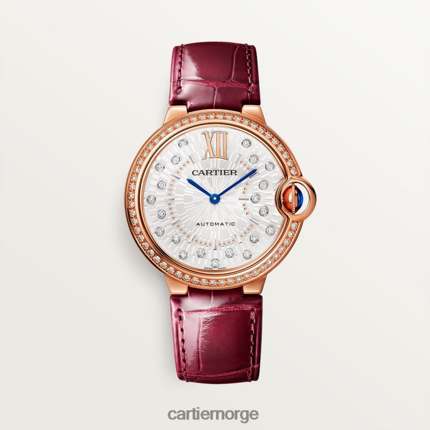 tilbehør Cartier høykvalitets ballon bleu klokke stilig F4466N940