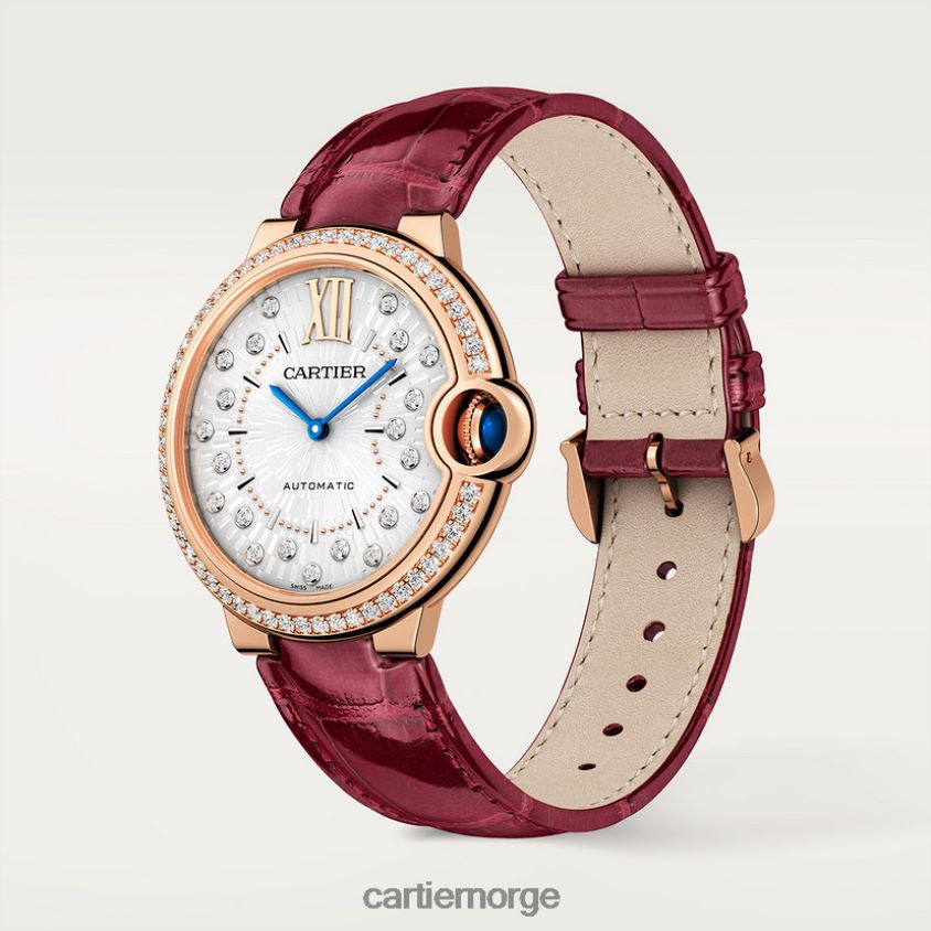 tilbehør Cartier høykvalitets ballon bleu klokke stilig F4466N940