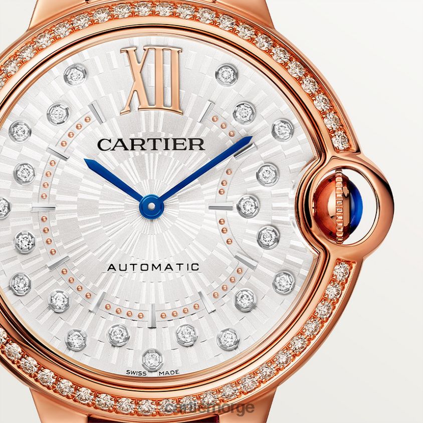 tilbehør Cartier høykvalitets ballon bleu klokke stilig F4466N940