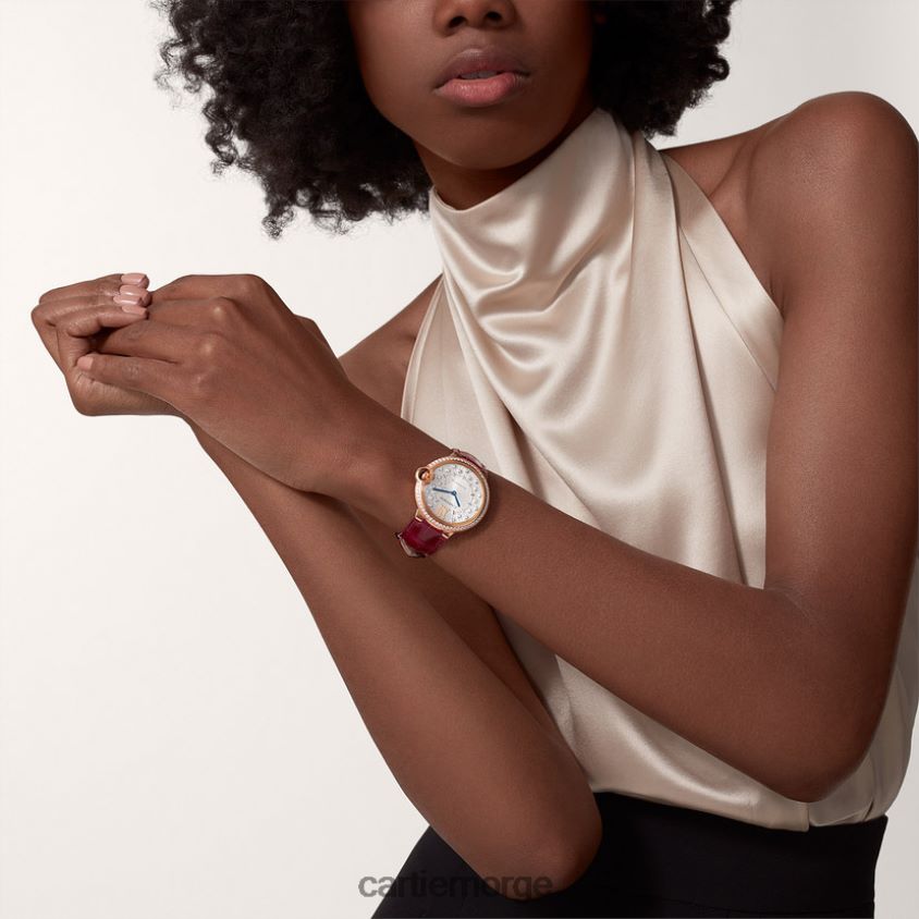 tilbehør Cartier høykvalitets ballon bleu klokke stilig F4466N940