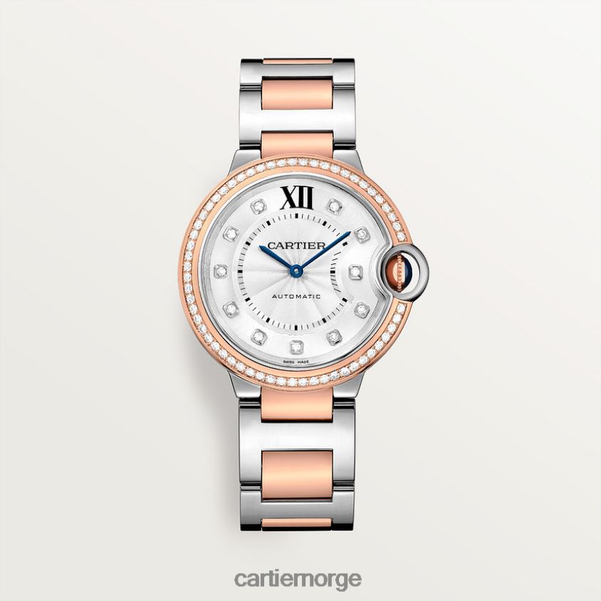 tilbehør Cartier høykvalitets ballon bleu klokke stilig F4466N941