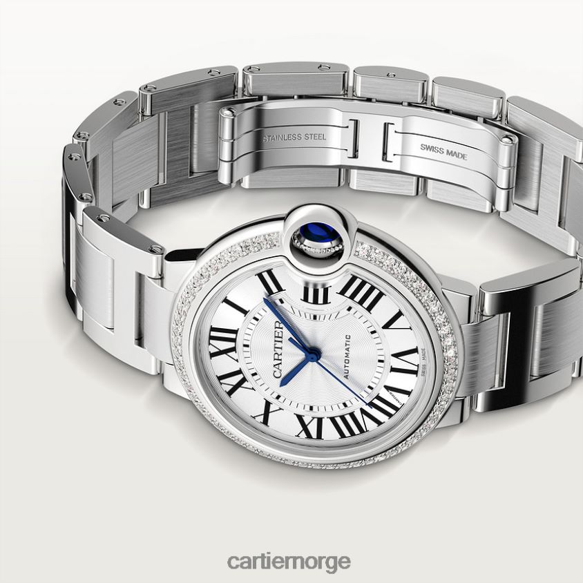 tilbehør Cartier høykvalitets ballon bleu klokke stilig F4466N942