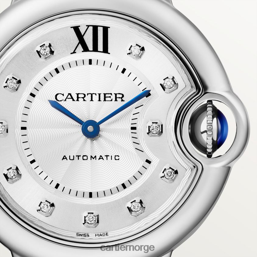 tilbehør Cartier høykvalitets ballon bleu klokke stilig F4466N943