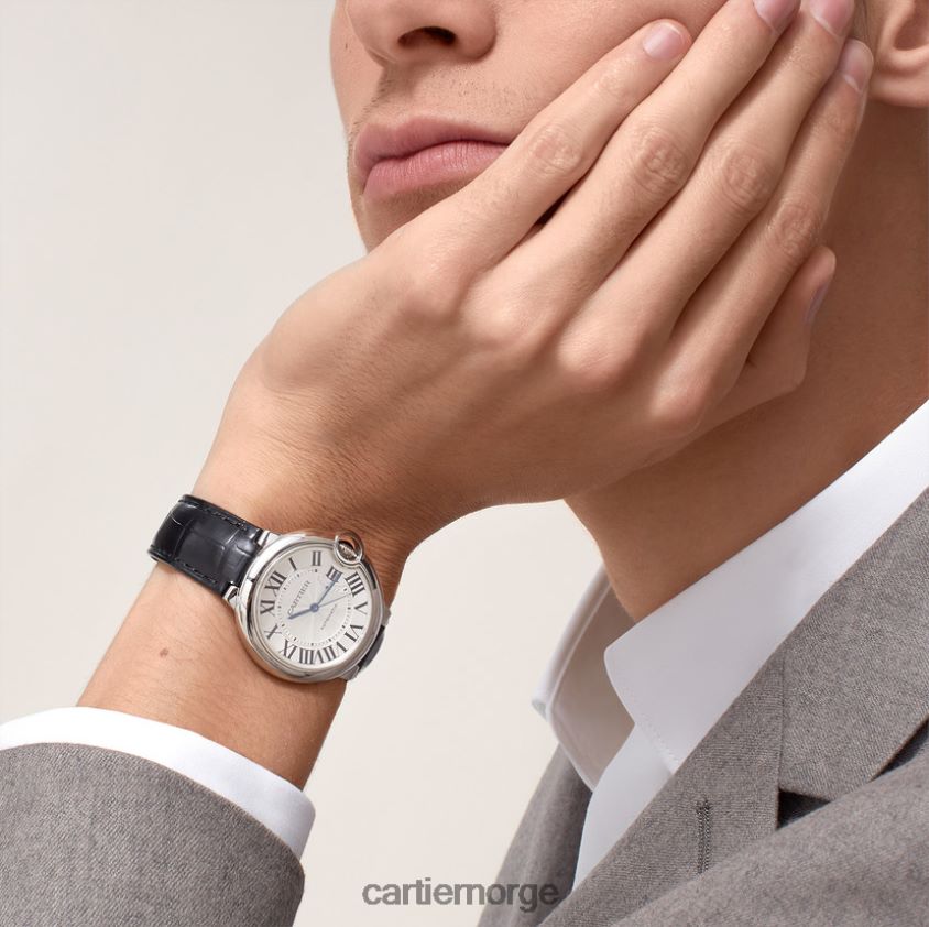 tilbehør Cartier høykvalitets ballon bleu klokke stilig F4466N946