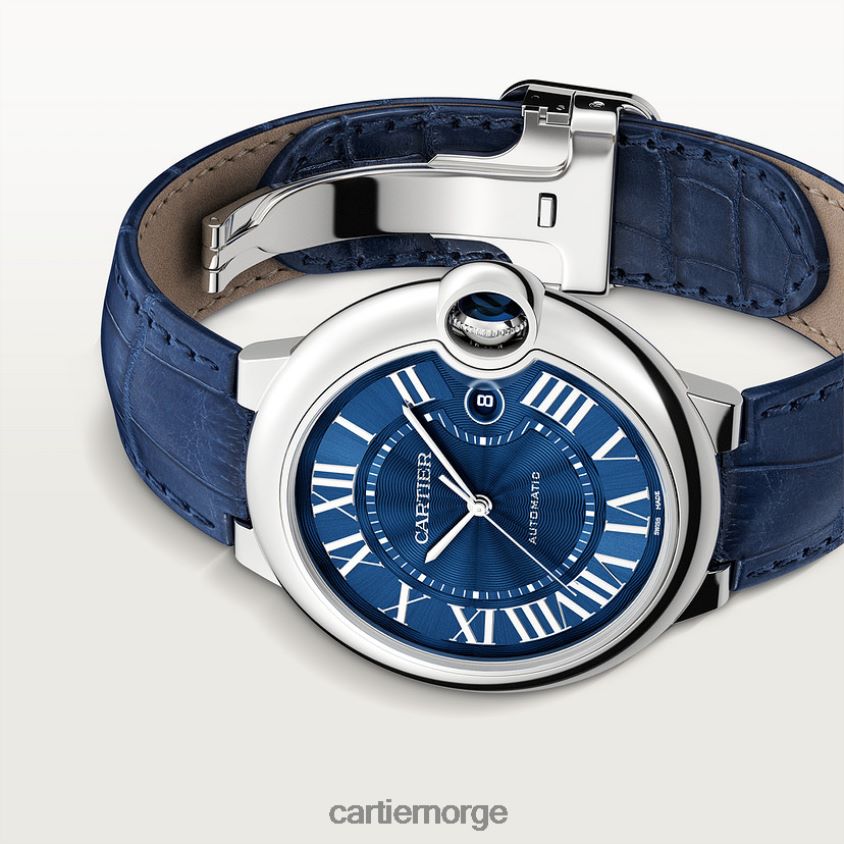 tilbehør Cartier høykvalitets ballon bleu klokke stilig F4466N949
