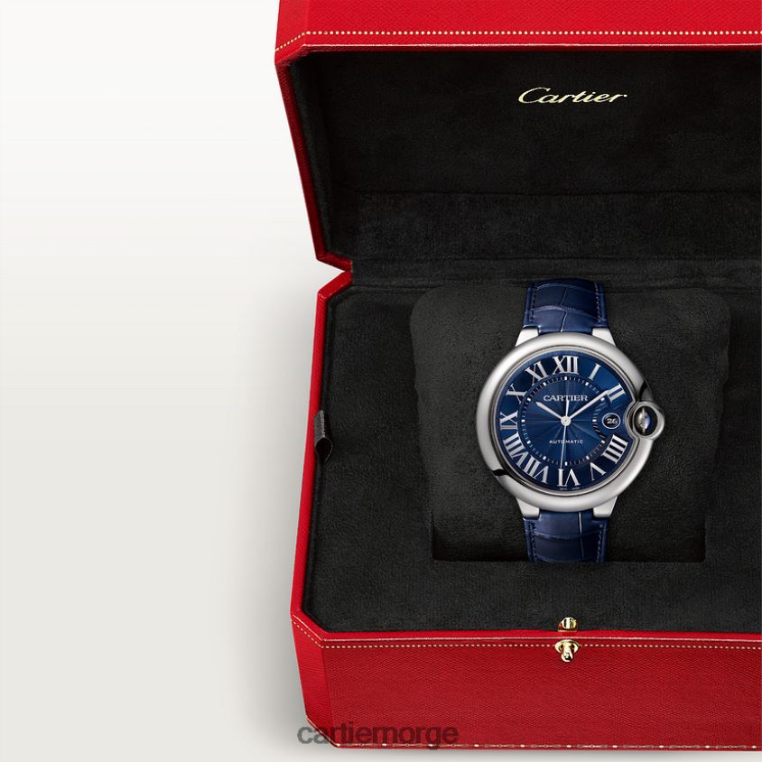 tilbehør Cartier høykvalitets ballon bleu klokke stilig F4466N949