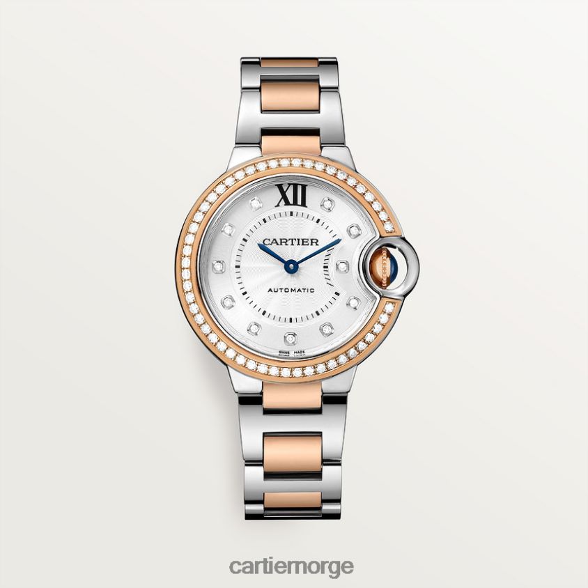 tilbehør Cartier høykvalitets ballon bleu klokke stilig F4466N952