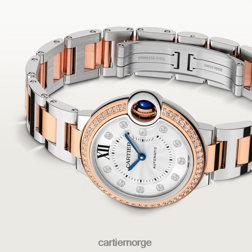 tilbehør Cartier høykvalitets ballon bleu klokke stilig F4466N952