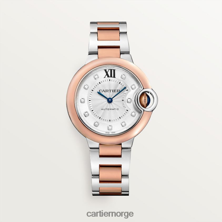 tilbehør Cartier høykvalitets ballon bleu klokke stilig F4466N953