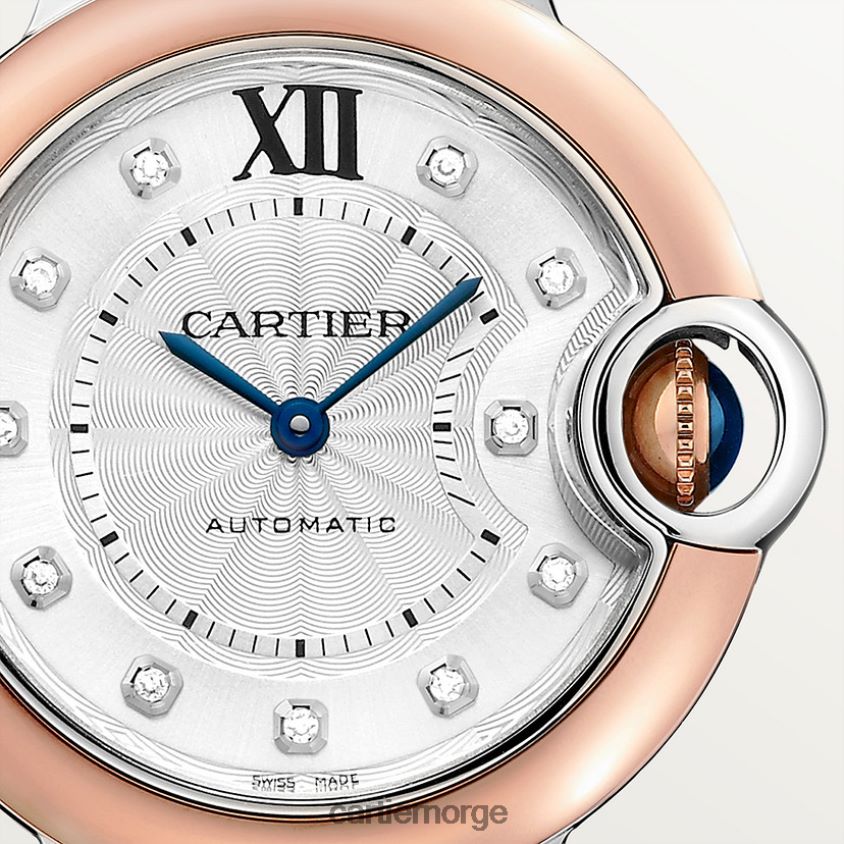 tilbehør Cartier høykvalitets ballon bleu klokke stilig F4466N953