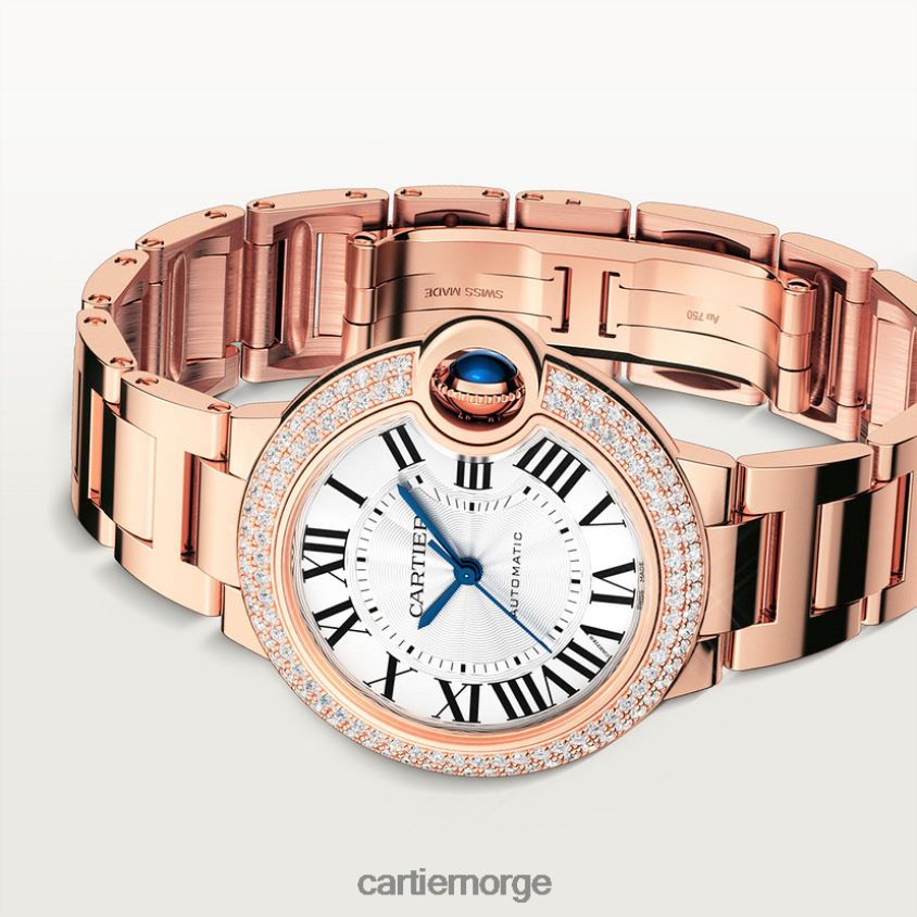 tilbehør Cartier høykvalitets ballon bleu klokke stilig F4466N955