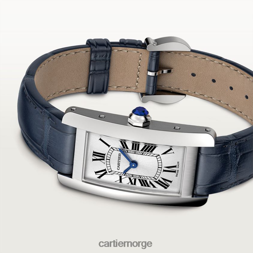 tilbehør Cartier tank americaine klokke stilig F4466N812