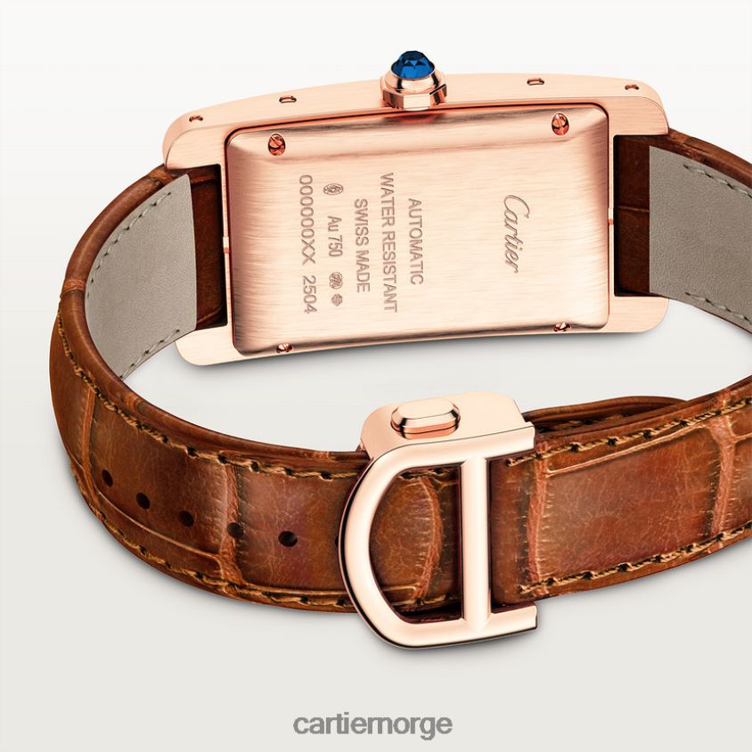 tilbehør Cartier tank americaine klokke stilig F4466N817