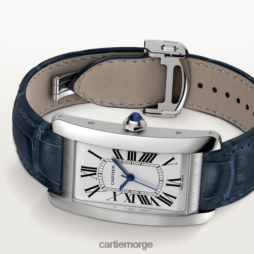 tilbehør Cartier tank americaine klokke stilig F4466N819