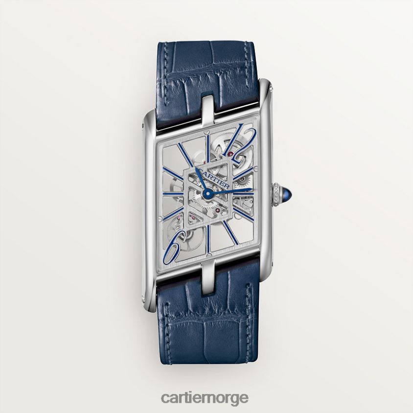 tilbehør Cartier tank asymetrisk klokke stilig F4466N822