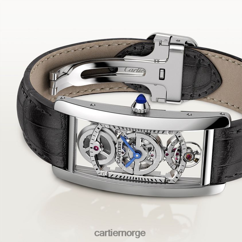 tilbehør Cartier tank cintree klokke stilig F4466N820