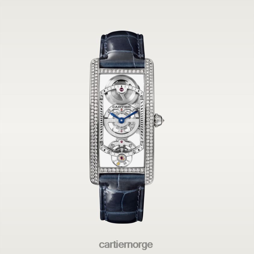 tilbehør Cartier tank cintree klokke stilig F4466N824