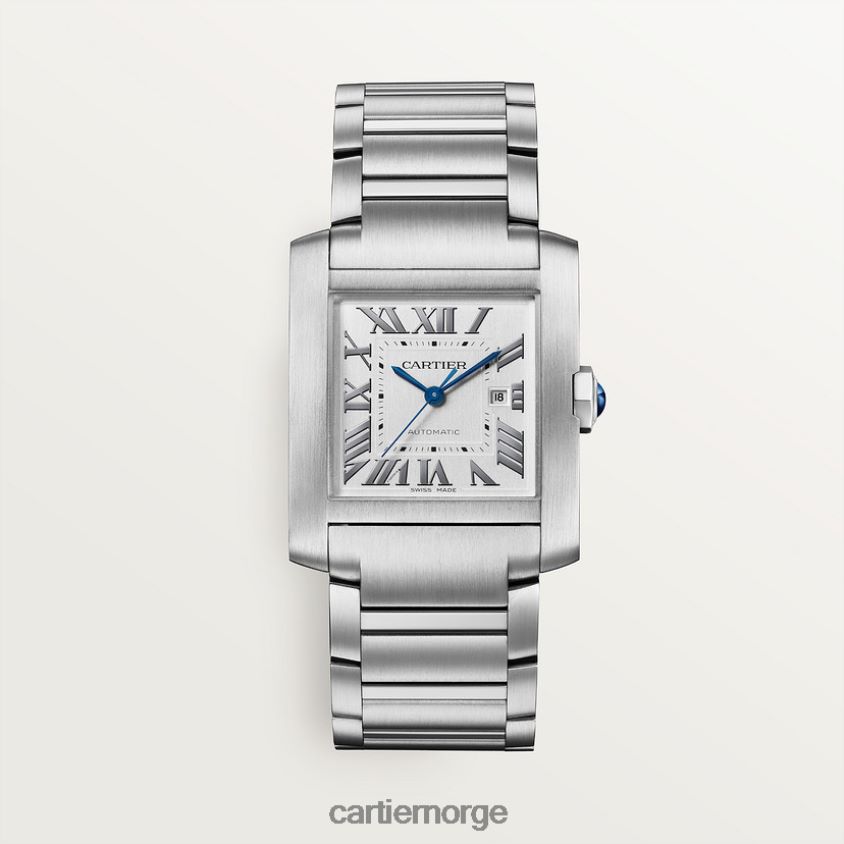 tilbehør Cartier tank francaise klokke stilig F4466N795