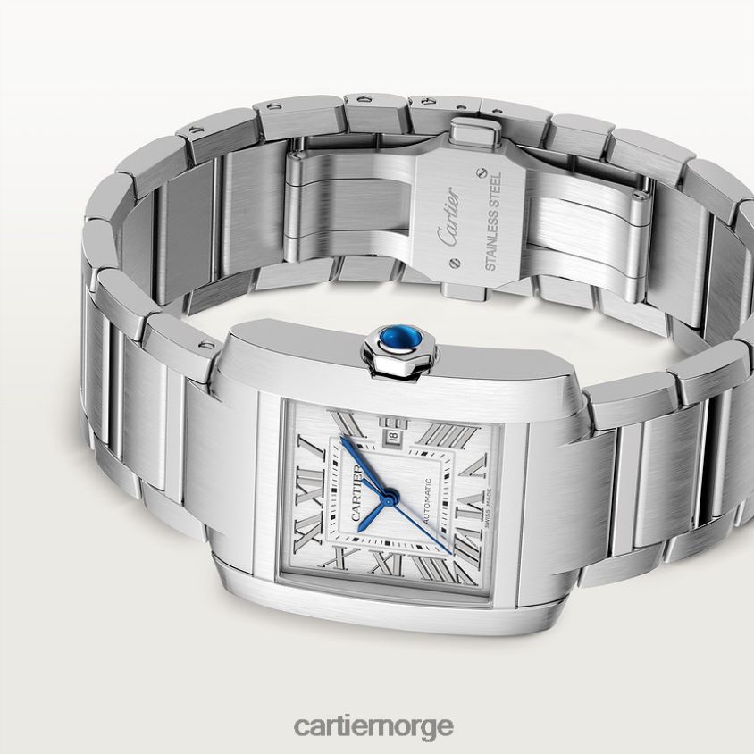 tilbehør Cartier tank francaise klokke stilig F4466N795