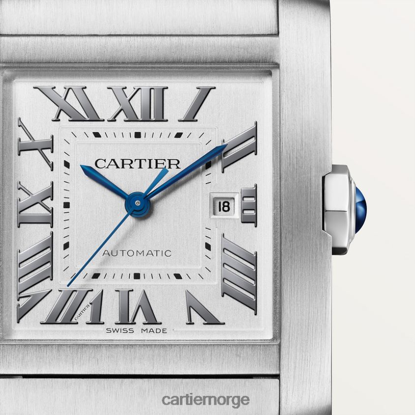 tilbehør Cartier tank francaise klokke stilig F4466N795