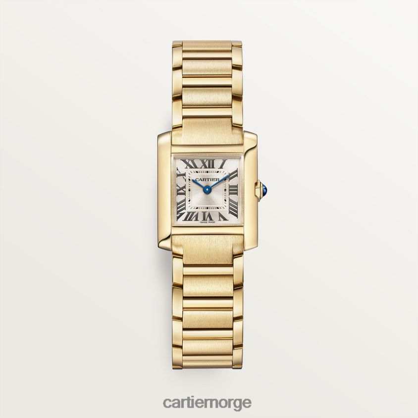 tilbehør Cartier tank francaise klokke stilig F4466N797