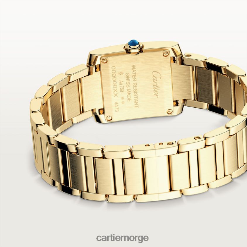tilbehør Cartier tank francaise klokke stilig F4466N797