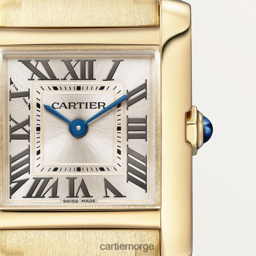 tilbehør Cartier tank francaise klokke stilig F4466N797