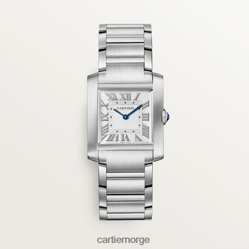 tilbehør Cartier tank francaise klokke stilig F4466N807