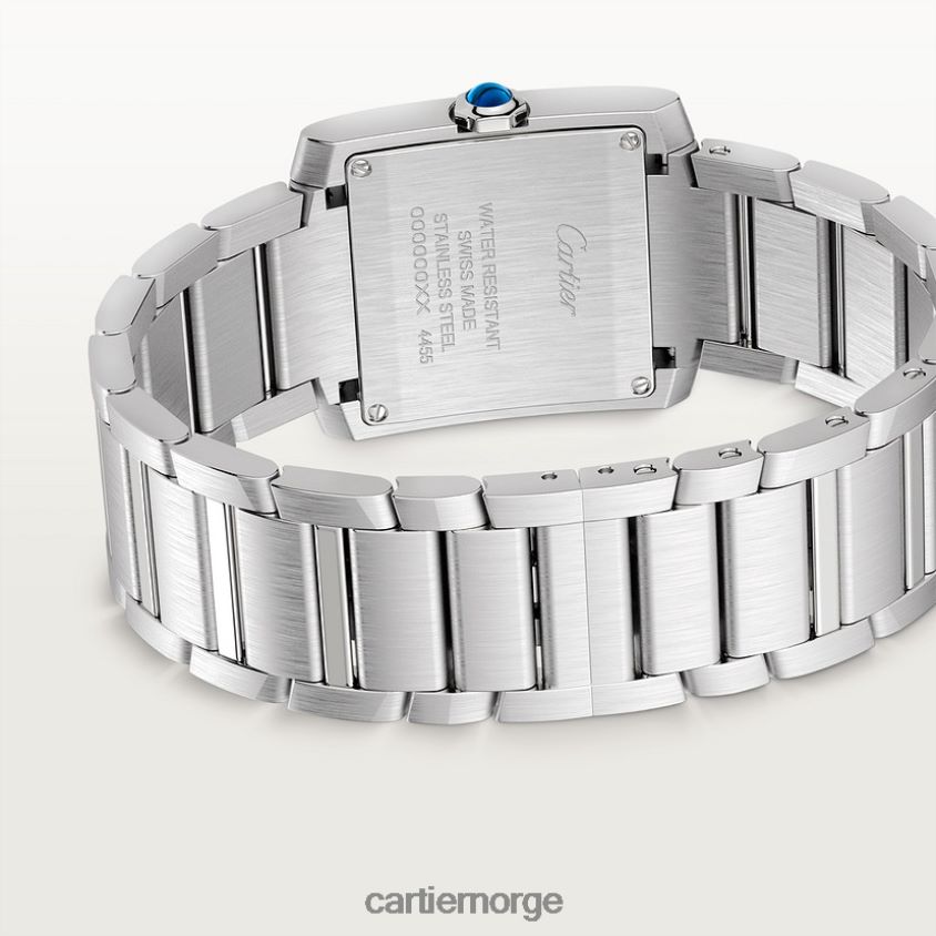 tilbehør Cartier tank francaise klokke stilig F4466N807
