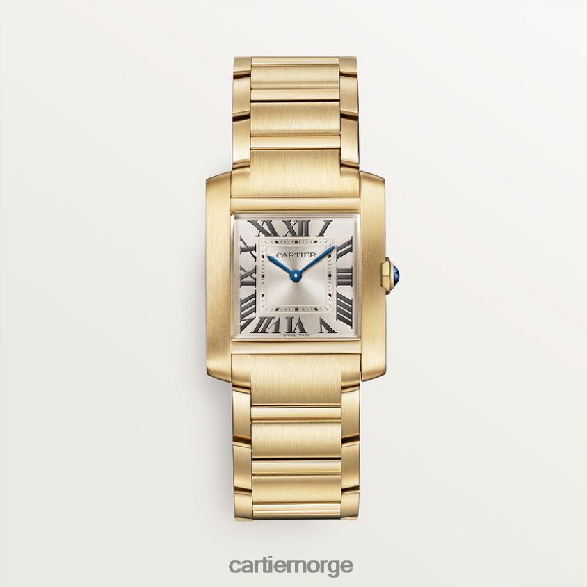 tilbehør Cartier tank francaise klokke stilig F4466N810
