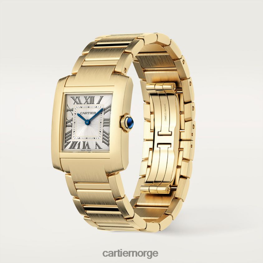 tilbehør Cartier tank francaise klokke stilig F4466N810