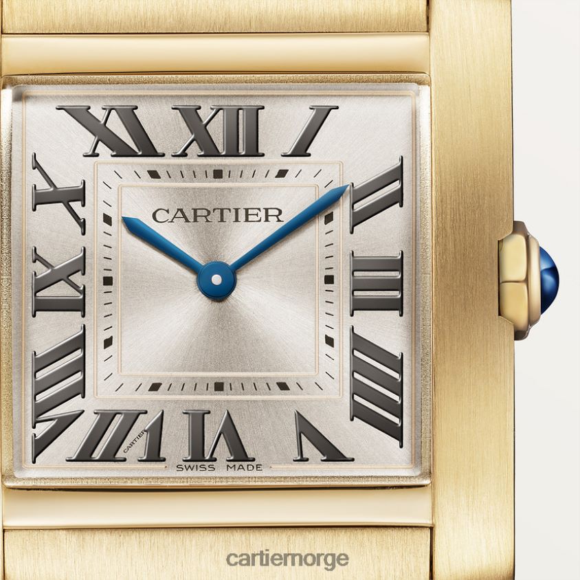 tilbehør Cartier tank francaise klokke stilig F4466N810