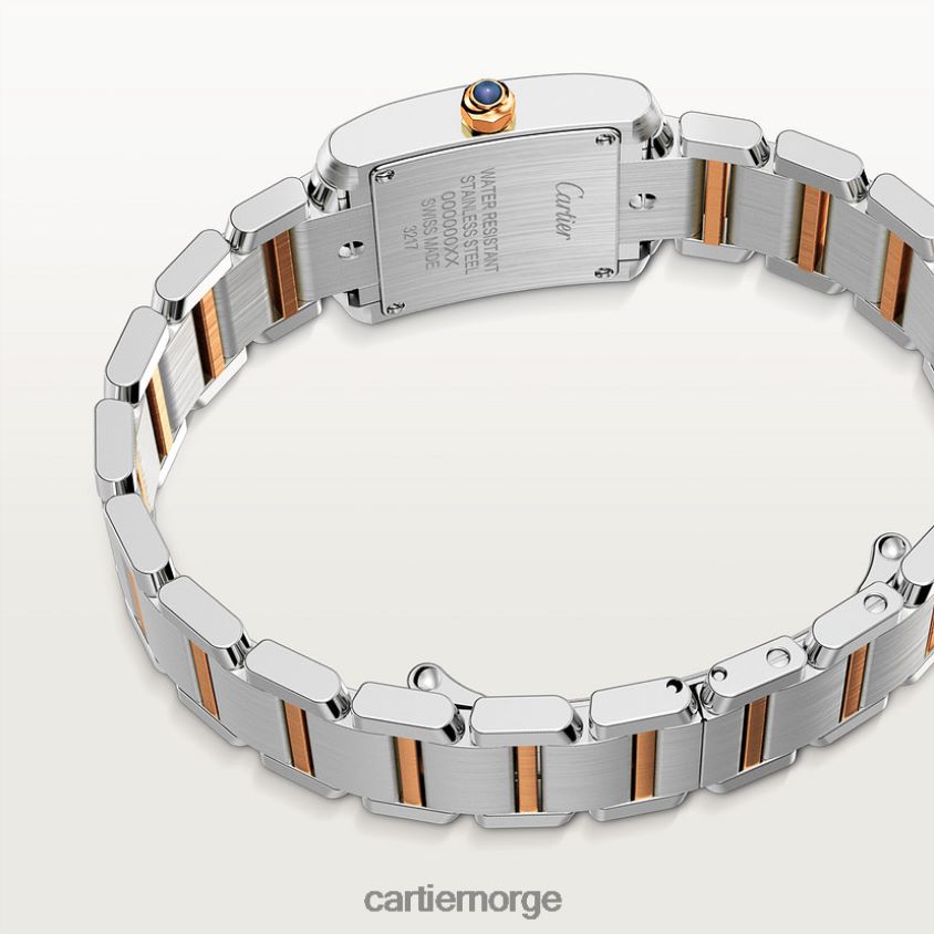 tilbehør Cartier tank francaise klokke stilig F4466N815