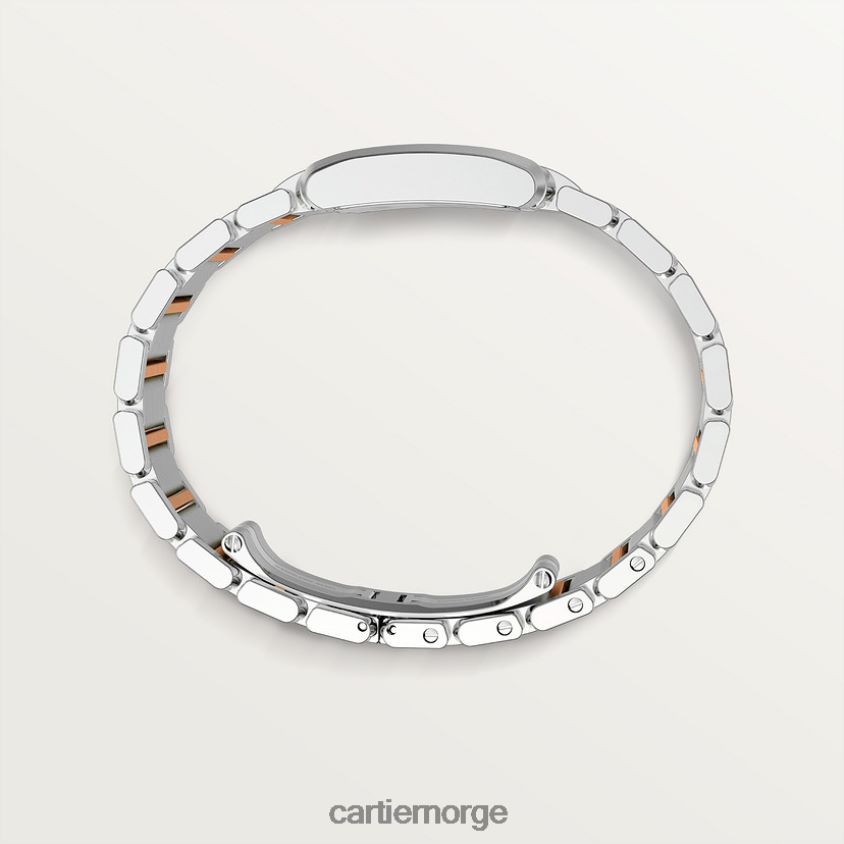 tilbehør Cartier tank francaise klokke stilig F4466N815