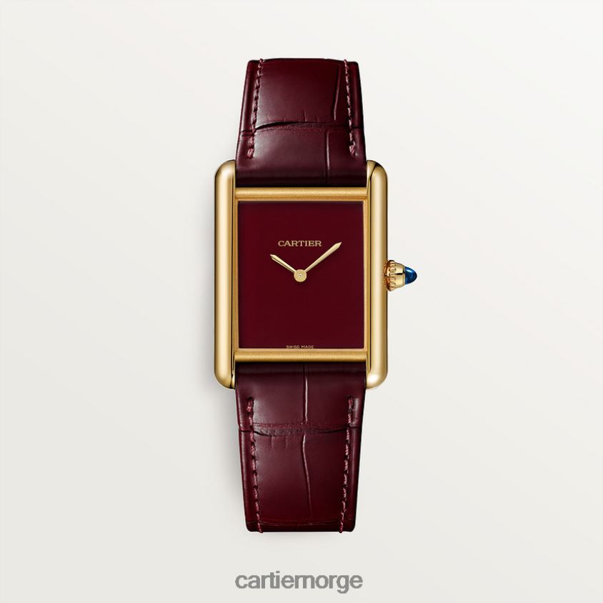 tilbehør Cartier tank louis klokke stilig F4466N786