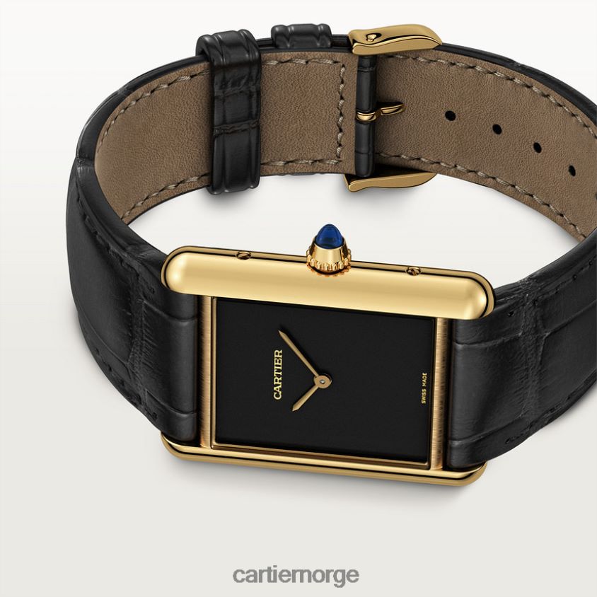 tilbehør Cartier tank louis klokke stilig F4466N790