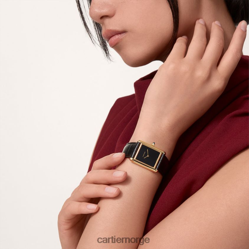 tilbehør Cartier tank louis klokke stilig F4466N790