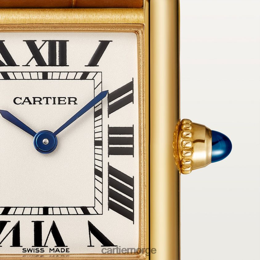 tilbehør Cartier tank louis klokke stilig F4466N803