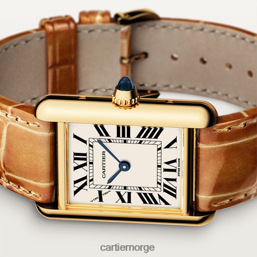tilbehør Cartier tank louis klokke stilig F4466N803