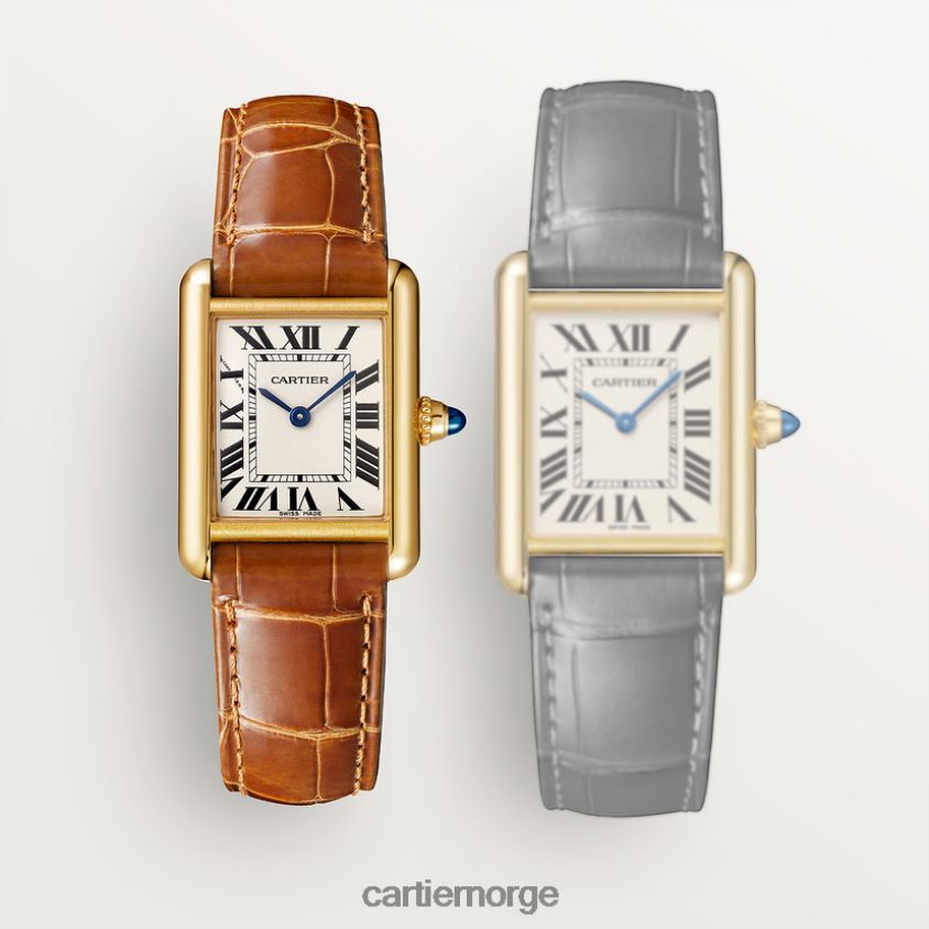 tilbehør Cartier tank louis klokke stilig F4466N803